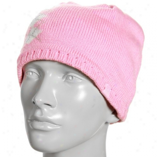 Dallas Cowboys Hats : Reebok Dallas Cowboys Ladies Pink Sponge Knit Beanie