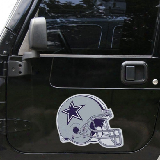 Dallas Cowboys Helmet Car Magnet
