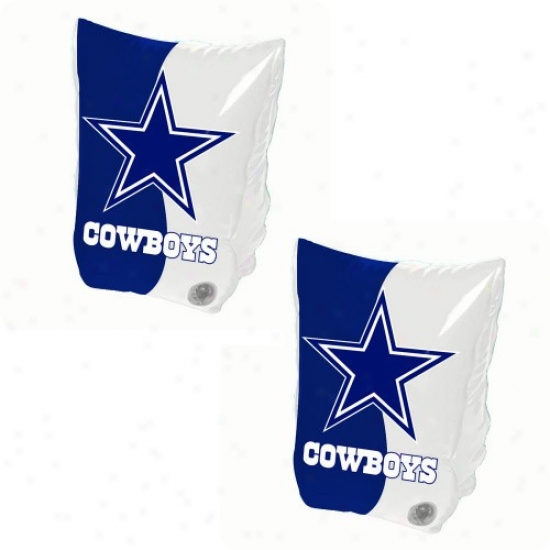 Dallas Cowboys Navy Blue-white Water Wings