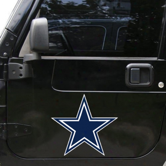 Dallas Cowboys Star Logo Car Magnet