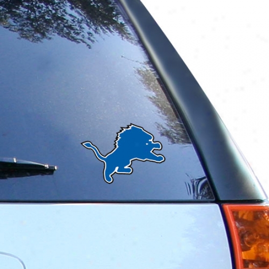 Detroit Lions Small Window Cling