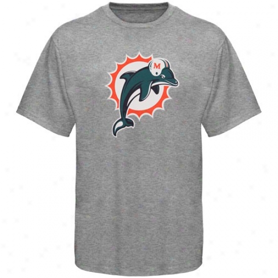 Dolphins T Shirt : Reebok Dolphins Youth Asy Primary Logo T Shirt