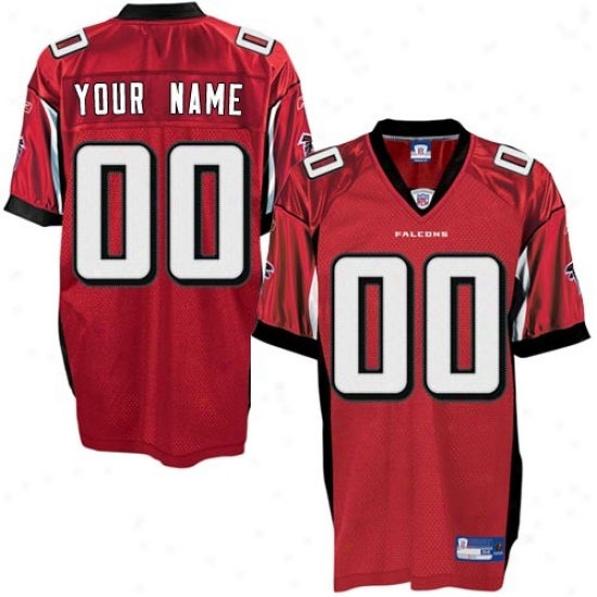 Falcons Jersegs : Reebok Nfl Equipment Falcons Red Alternate Authentic Customized Jerseys