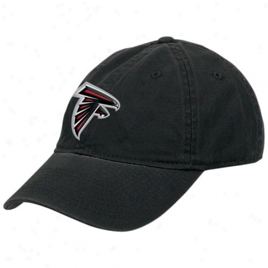 Falcons Commodities: Reebok Falcons Ladies Dark Basic Slouch Hat