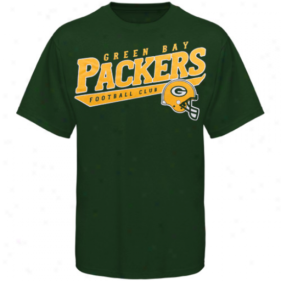 Green Bay Packer Attire: Reebok Green Bay Packer Youth Green The Call Is Tails T-whirt