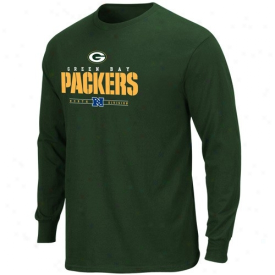 Green Bay Packer Tshirts : Verdant Bay Packer Green Critical Victoru Iv Long Sleeve Tshirts