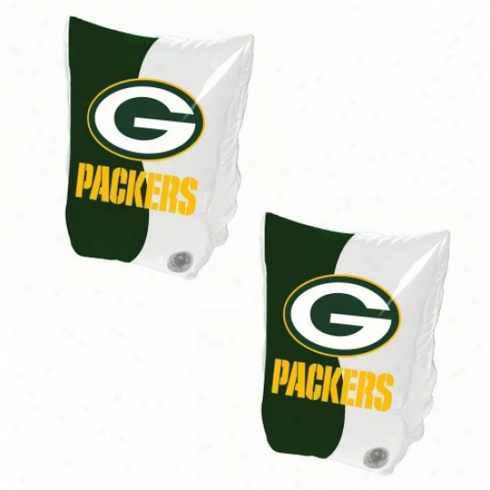 Green Bay Packers Green-white Water Wings