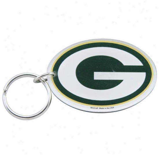 Green Bay Packers High Definition Logo Keychain