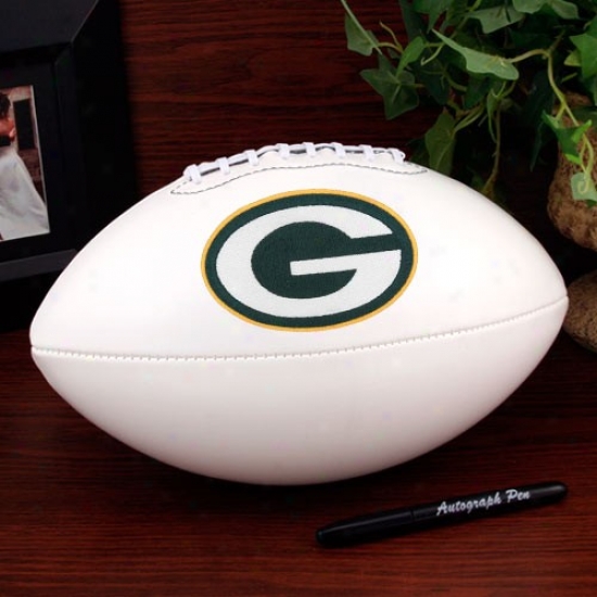 Green Bay Packers Official Full Size Autograph Football