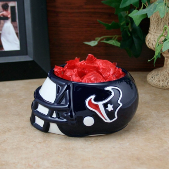 Houston Texans Ceramic Helmet Bowl
