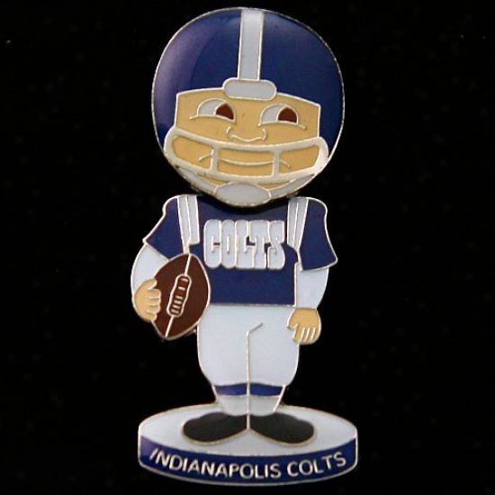 Indianapolis Colt Hats : Indianapolis Colt Bobble Heda Football Gamester Pin