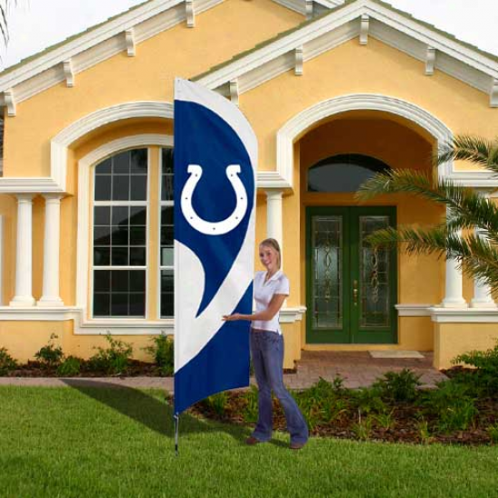 Indianapolis Colts Flags : Indianapolis Colts Tall Applique Team Flags