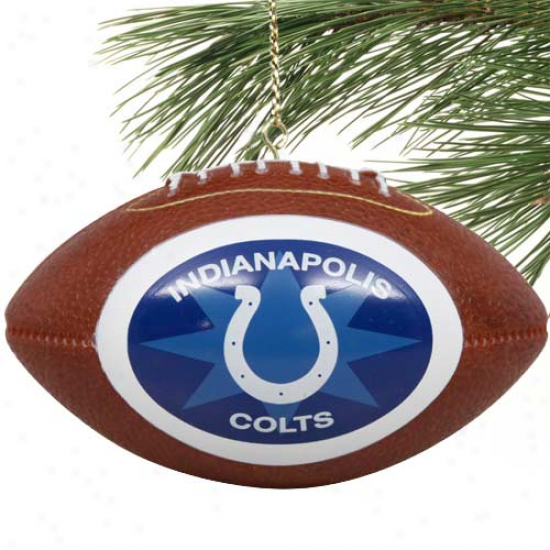 Indianapolis Colts Mini-replica Football Ornament