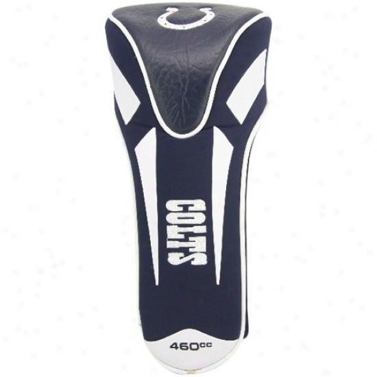 Indianapolis Colts Navy Blue-white Jumbo Apex Headcover
