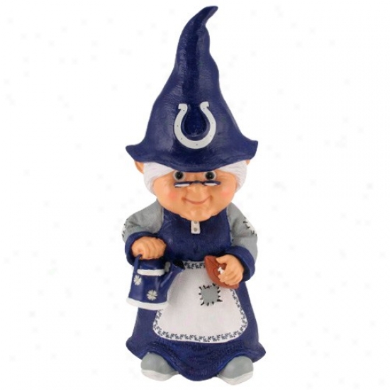 Indianapolis Colts Nfo Female Garden Gnome