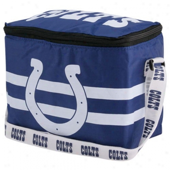 Indianapolis Colts Royal Blue Insulated 12 Pack Cooler