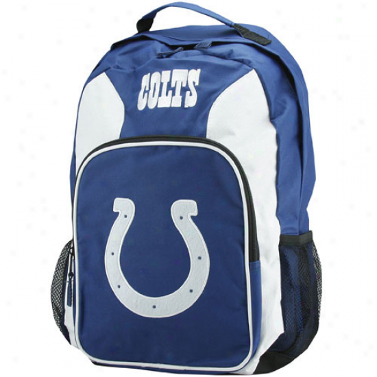 Indianapolis Colts Royal Blue-white Southhpaw Backpack
