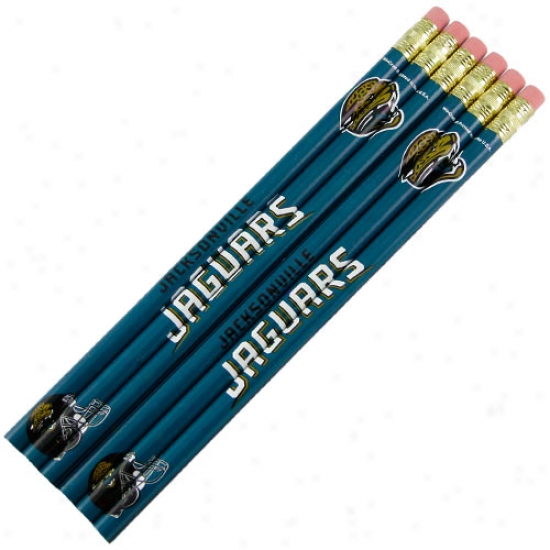 Jacksonville Jaguars 6-pack Pencils
