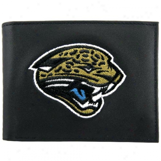 Jacksonville Jaguars Black Embroidered Billfold