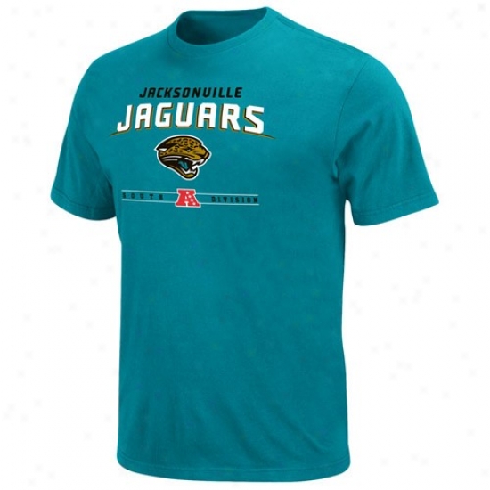 Jacksonville Jaguars Tee : Jacksonville Jaguars Teal Critical Victory Tre