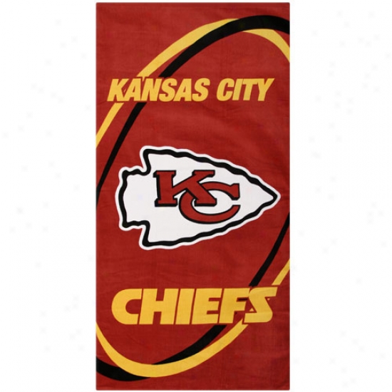 Kansas City Chiefs Beach Towel