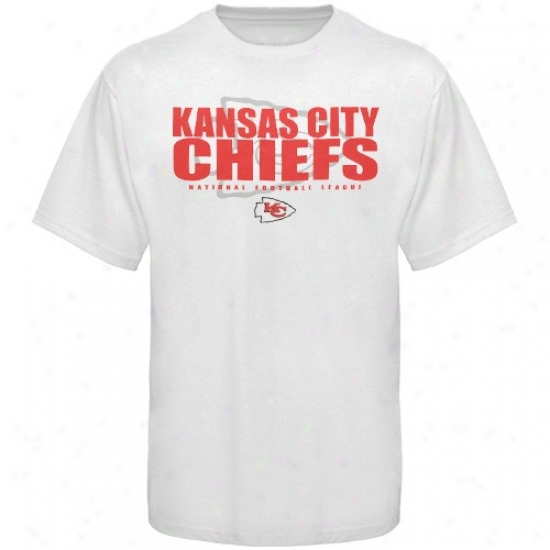 Kc Chief Shirts : Kc Chuef White Field Of Play Shirts