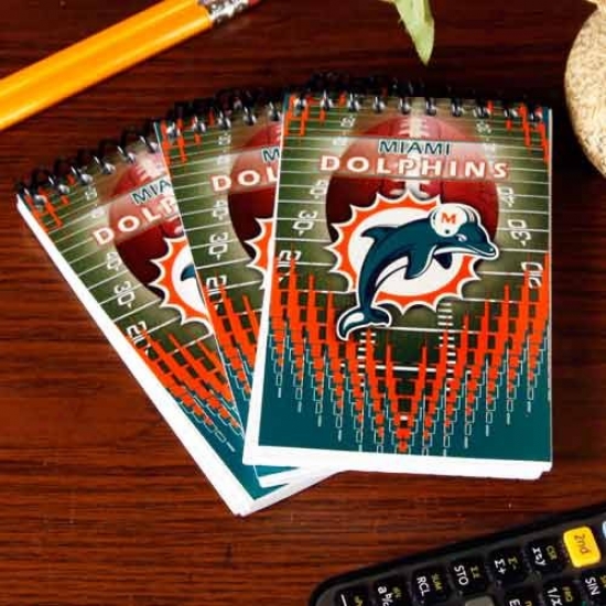 Miami Dolphins 3-pack Memo Books