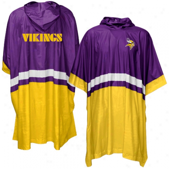Minnesota Vikings Official Team Poncho