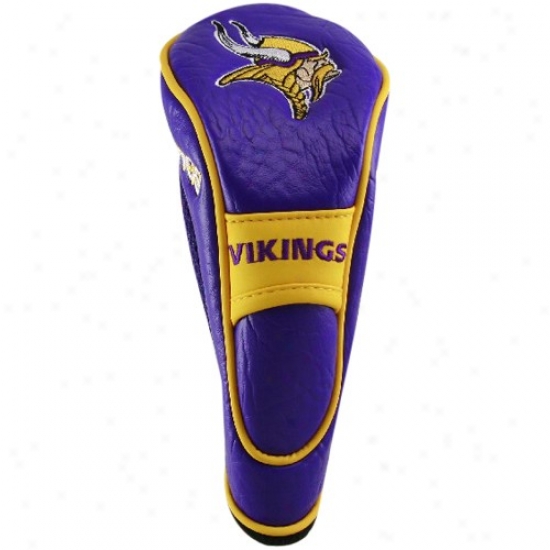 Minnesota Vikings Purple-gold Hybrid Headcover