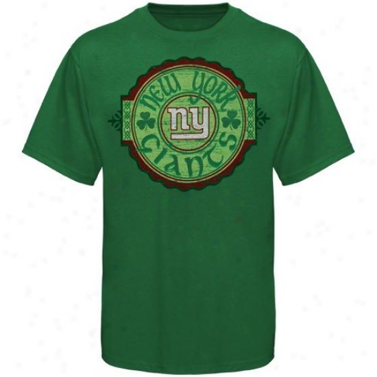 N Y Monster T Shirt : N Y Giant Kelly Green St. Patrick's Day T Shirt