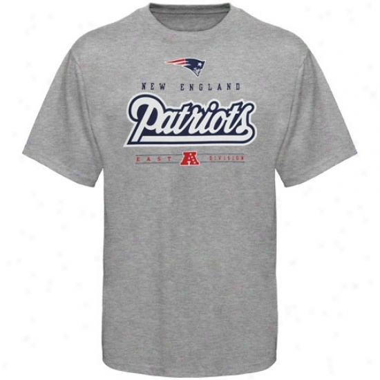 New England Patriot Tee : New England Patriot Ash Critical Victory Tee