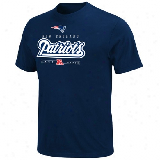 Repaired England Patriots Tshirt : Just discovered England Patriots Navy Blue Critical Victory Tshirt