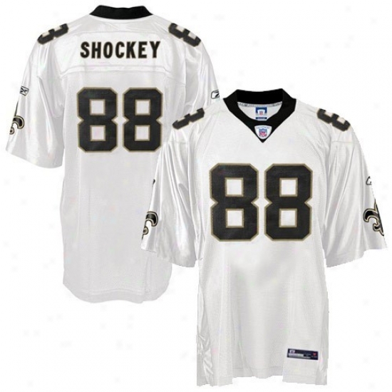 New Orleans Saints Jerseys : Reebok Jeremy Shockey New Orleans Saints Youth Autograph copy Jsrseys - White