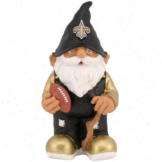 New Orleans Saints Mini Football Gnome Figurine