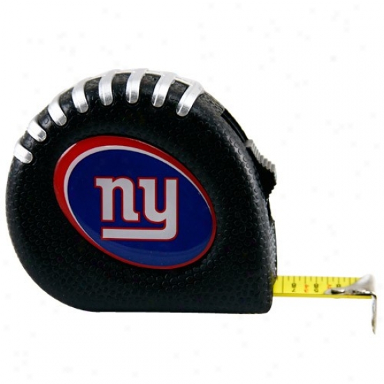 New York Giants 16' Pro-grip Football Tape Measure