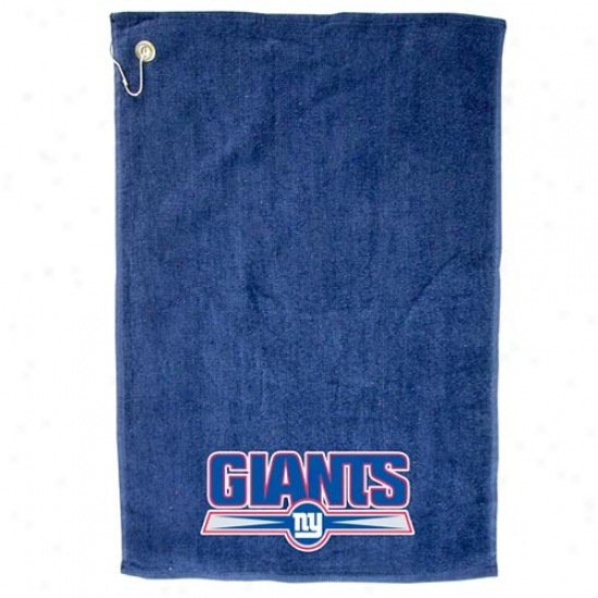 New York Giants Royal Blue Sports Towel