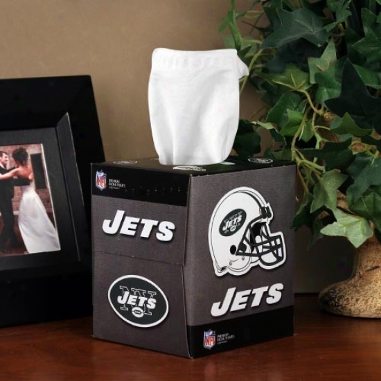 New York Jets Box Of Sports Tissues