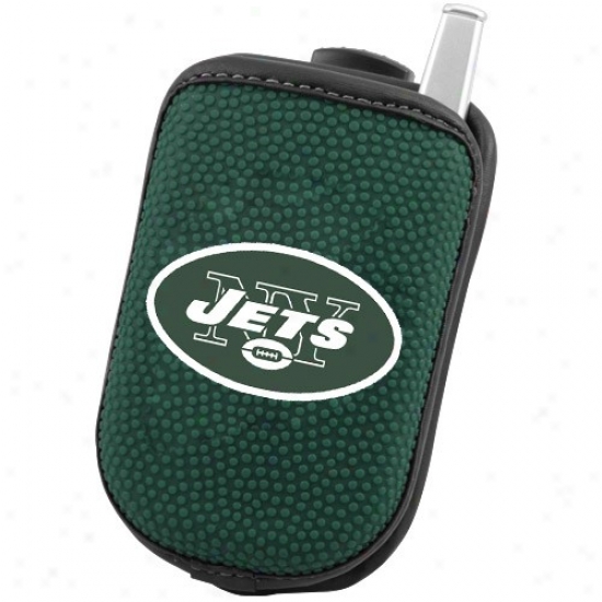 New York Jets Green Team Logo Swivel Cellphone Case