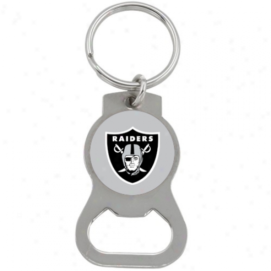Oakland Raiders Bottle Opener Keychain