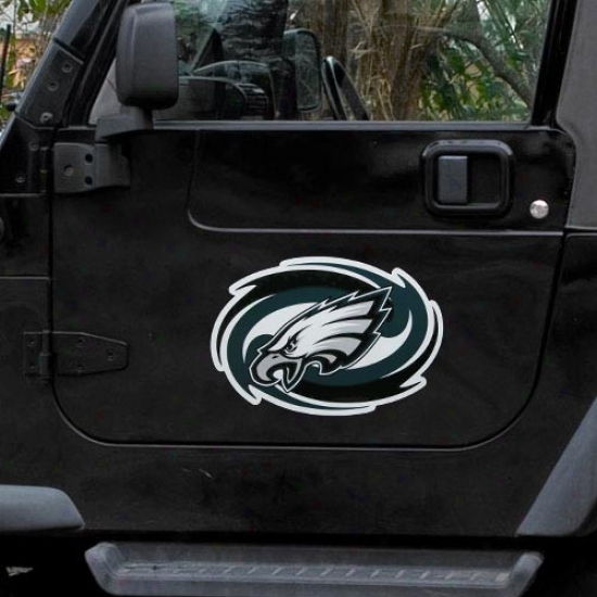 Philadelphia Eagles Team Logo Car Magnet