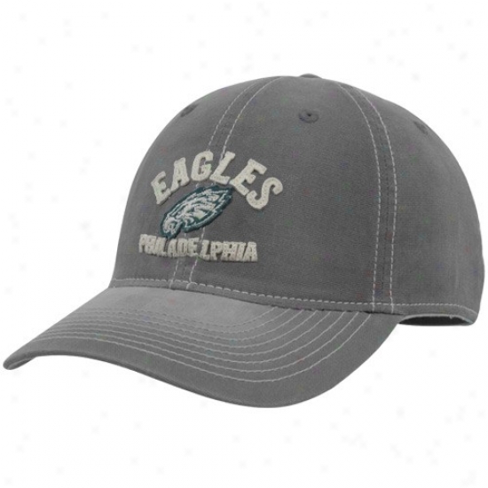 Philly Eagle Caps : Reebok Philly Eagle Hoary Sandblasted Retro Slouch Flex Fit Caps