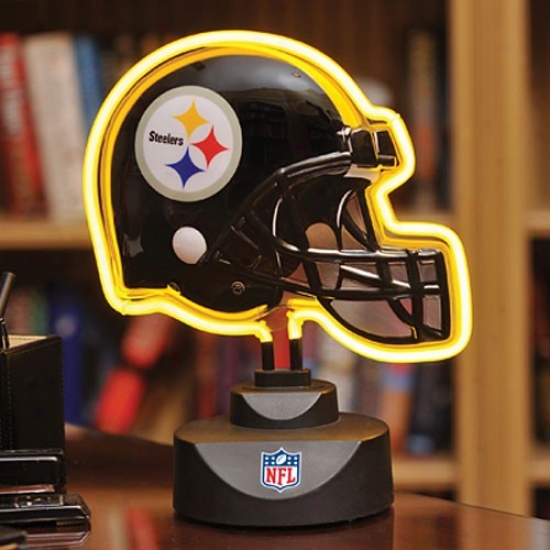 Pittsburgh Steelers Neon Helmet Light