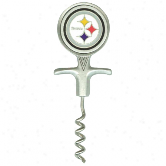 Pittsburgh Steelers Pewter Corkscrew