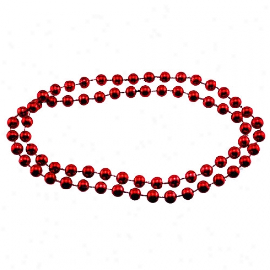 Red Gameday Beads