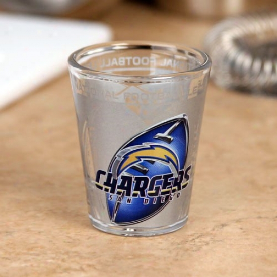 San Diego Chargers Hjgh Definition Shot Glass