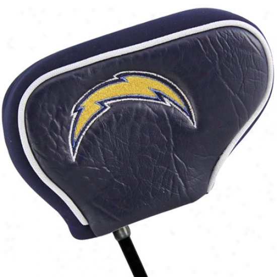 San Diego Chargers Navy Blue Blade Putter Cover