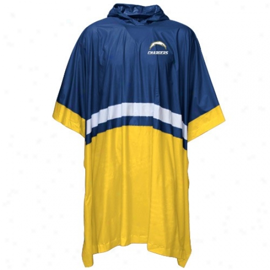 San Diego Chargers Navy Blue Team Poncho