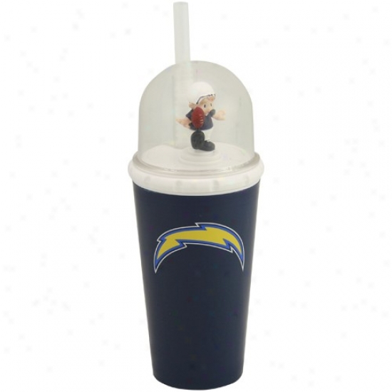 San Diego Chargers Navy Blue Wind-up Mascot Cup