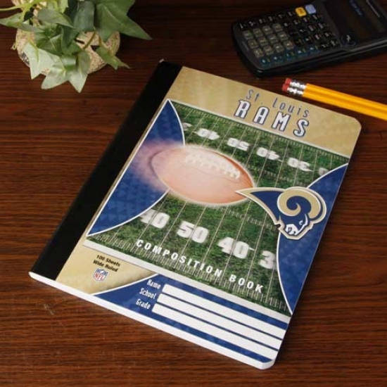 St. Louis Rams Composition Book