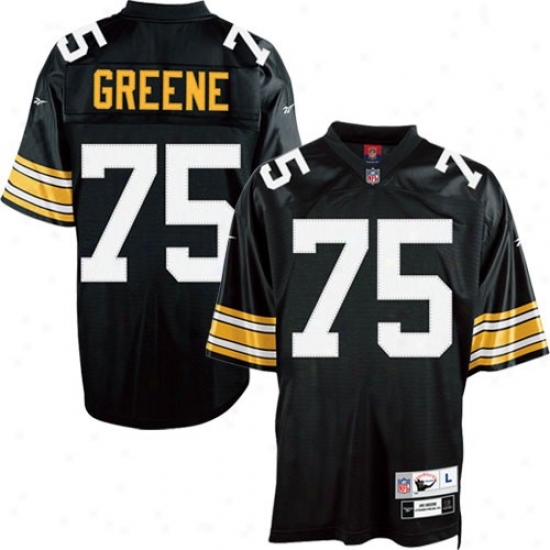 Steele5s Jersey : Reebok Nfl Equipment Steelers #75 Joe Greene Dismal Tackle Twill Throwback Football Jersey